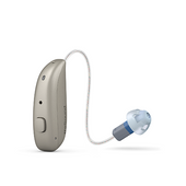 Resound Nexia 7 hearing aid in champagne colour.