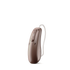 Phonak Lumity L50 hearing aid in chestnut brown.