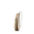 Phonak Lumity hearing aid sand beige.