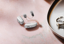 resound nexia hearing aid set in silver