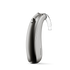Phonak Lumity Naida L50 hearing aid graphite gray.
