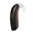 product image of Resound Linx Quattro BTE hearing aid in dark brown