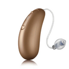 product image of Unitron Discovery hearing aid in bronze/amber