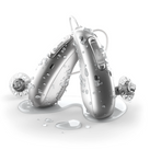 waterproof phonak audeo lumity l90 hearing aids in silver