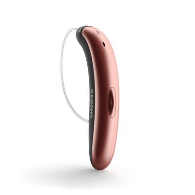 Phonak Slim L70 hearing aid in Copper/Black