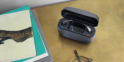 Resound hearing aid charger.