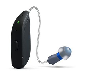 Resound OMNIA 9 RIC Hearing Aid Deep Black Colour