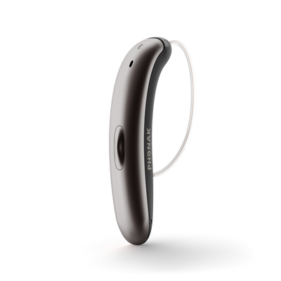 Phonak Slim L90 hearing aid in Graphited/Black