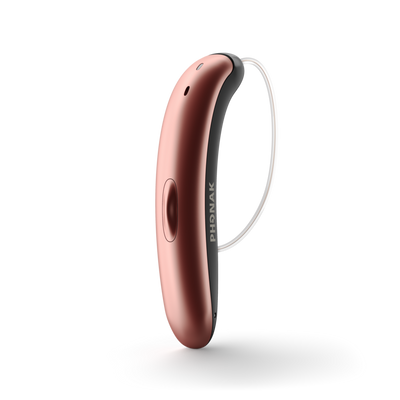 Phonak Slim L90 hearing aid in Copper/Black